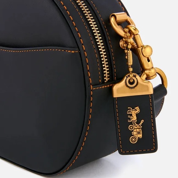 Coach Handbags - Coach Leather Canteen Black Cross Body Bag 35844